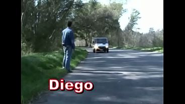 Gay Threesome Outdoor Public Raw Fuck in the Park