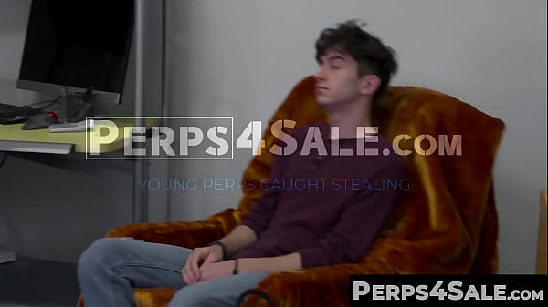 Perps4Sale.com – Donovin Rece & Jeremiah Cruze – Officer Jeremiah Cruze tied gay shoplifter Donovin Rece so he could shower him with cum