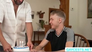 Banging my stepsons tight ass on his birthday