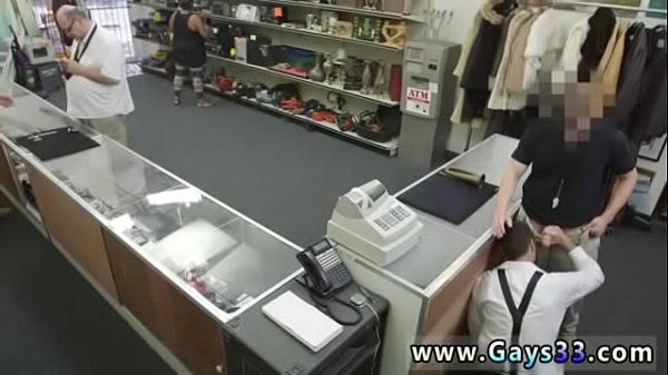 Pawn Shop Employee Fucks Customer Raw in Back Room