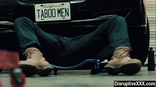 Closeted Mechanic Gets Rough Raw Fuck from His Buddy