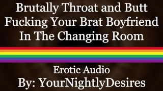 Destroying Your Bratty Twink’s Ass in Public (blowjob) (rough Anal) (erotic Audio for Men) HD