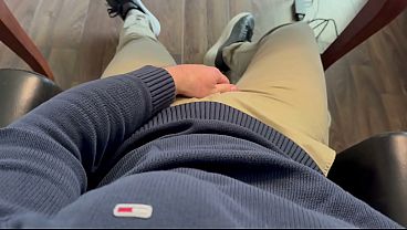 Deutscher Daddy im Anzug nach Feierabend – geiler Wichs mit Dirtytalk – PhantomGentX