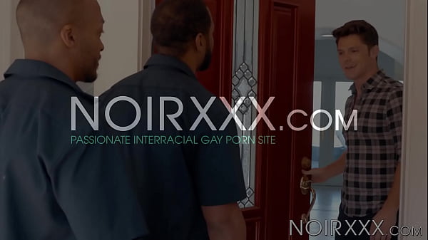 Hung Devin Francos ass hole gets filled with pulsating black penises