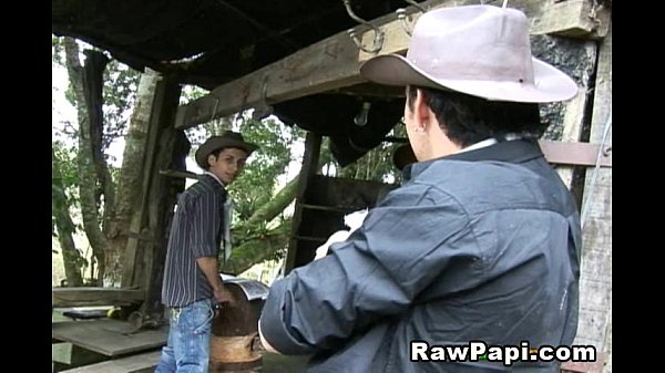 Latino Gay Cowboys Barebacking