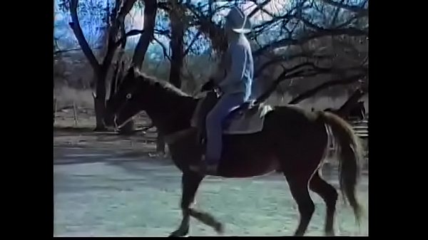 Lusty cowboy with haired chest Frank Ruffner takes his friend John