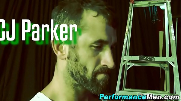 Manly CJ Parker Cummed On Solo Jerk Off Muscle Stud