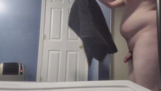 P.O.V You spy on me in the bathroom but I notice the camera.