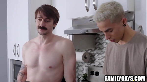 Stepdad teaching stepson how to be a man