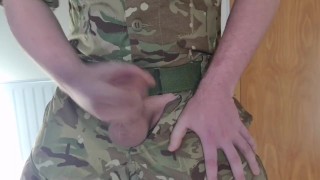 Sucking a HUNG SOLDIER Dick – Reverse POV Blowjob