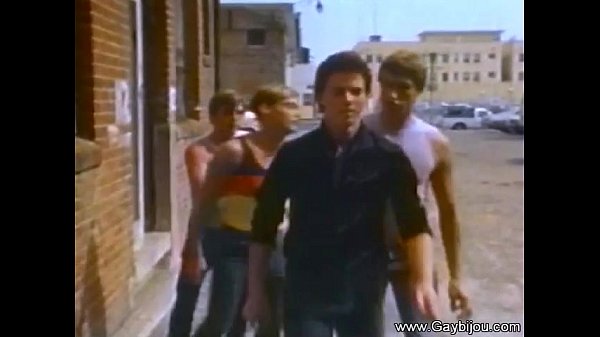 Vintage Gay Action On City Streets Hot Scene HD Bareback Scene