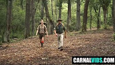 WTF! Fuck Break in Woods Adam Snow,  Zac Steele