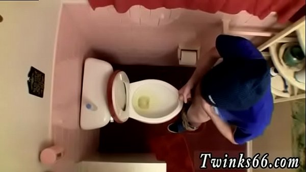 Gays Pissing Ass Unloading in the Toilet Bowl