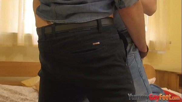 Twink adores feet n fucks Hot Scene HD Bareback Scene