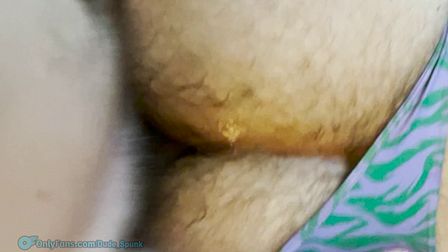 Anon Hung Cock Hairy Tradie Ejaculates in Furry Cum Dump Otter Bear
