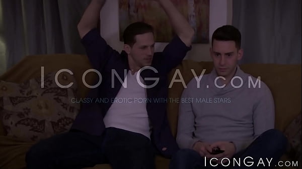 White new stud Lance Taylor got his bouncy butt drilled by hung Roman Todd
