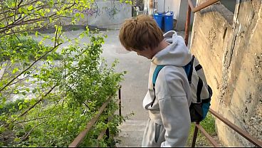 Straight Guy Gets Paid by Stranger on the Street and Takes his First