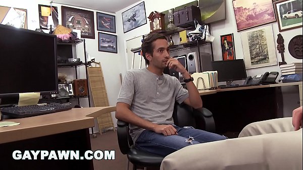 Dude Moans Like a Lady While Getting Fucked in a Pawn Shop