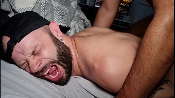 Eager Bottom Loves Big Cock
