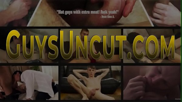 Skinny Teenager Jerking his Big Uncut Dong