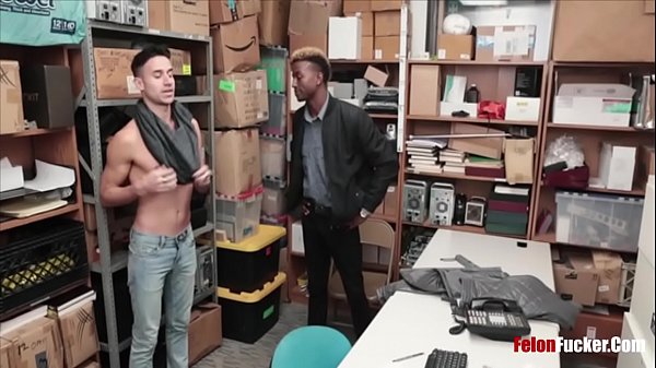 Straight 20yo Guy by Gay Black Cop