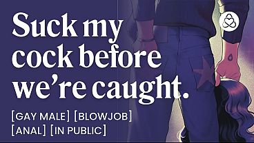 Asmr Audio Hot Stranger Sucks Your Cock in a Public Bathroom – Gay