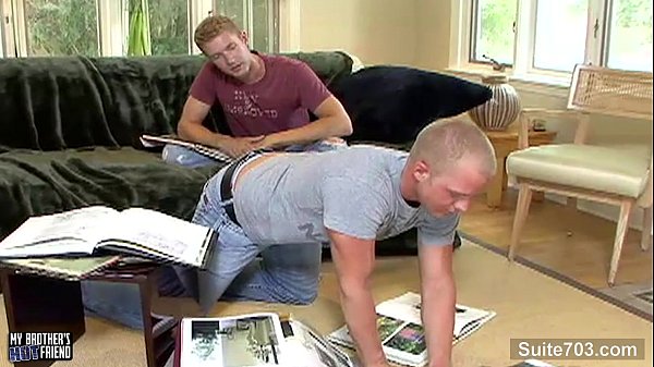 Blonde Gays Banging Their Asses