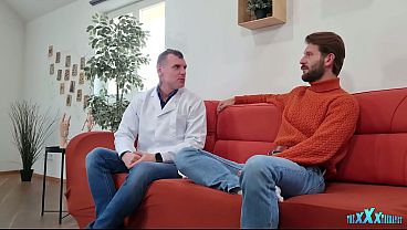 The Xxxtherapist – Dr Dante Fixes Marriage with Gay Blowjob Session